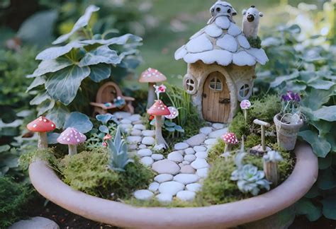 The Fairy Garden .